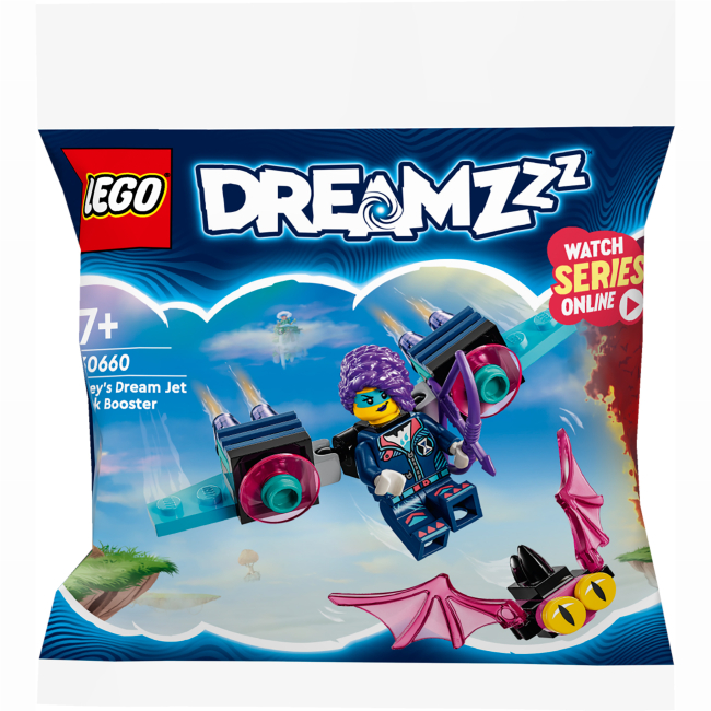 Конструктор Lego DREAMZzz "Прискорювач реактивного ранцю мрії Зоуі", 30660