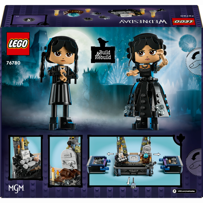 Конструктор Lego Wednesday "Фігурка Венздей Аддамс", 76780 1