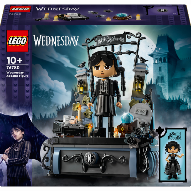 Конструктор Lego Wednesday "Фігурка Венздей Аддамс", 76780