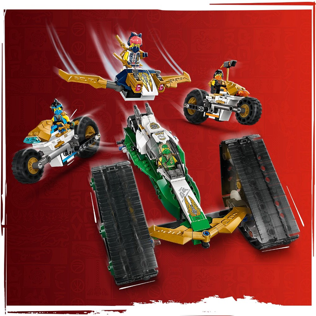 Конструктор Lego "Комбі-автомобіль команди ніндзя", 71820 5