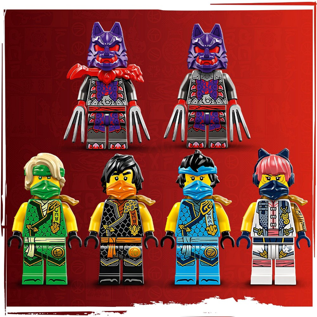 Конструктор Lego "Комбі-автомобіль команди ніндзя", 71820 7