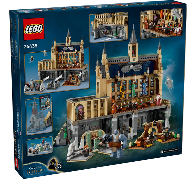 Конструктор Lego Harry Potter "Замок Гоґвортс: Велика зала", 76435