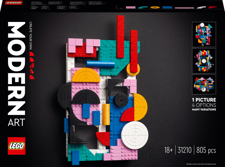 Конструктор Lego Art "Сучасне мистецтво", 31210