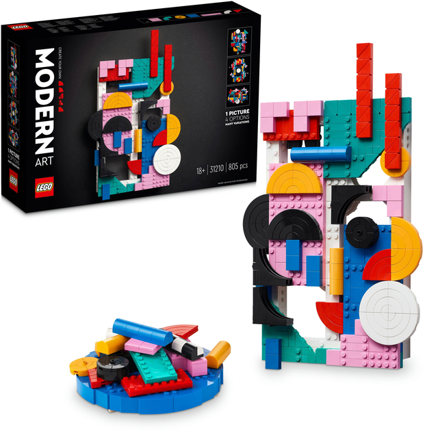 Конструктор Lego Art "Сучасне мистецтво", 31210 1