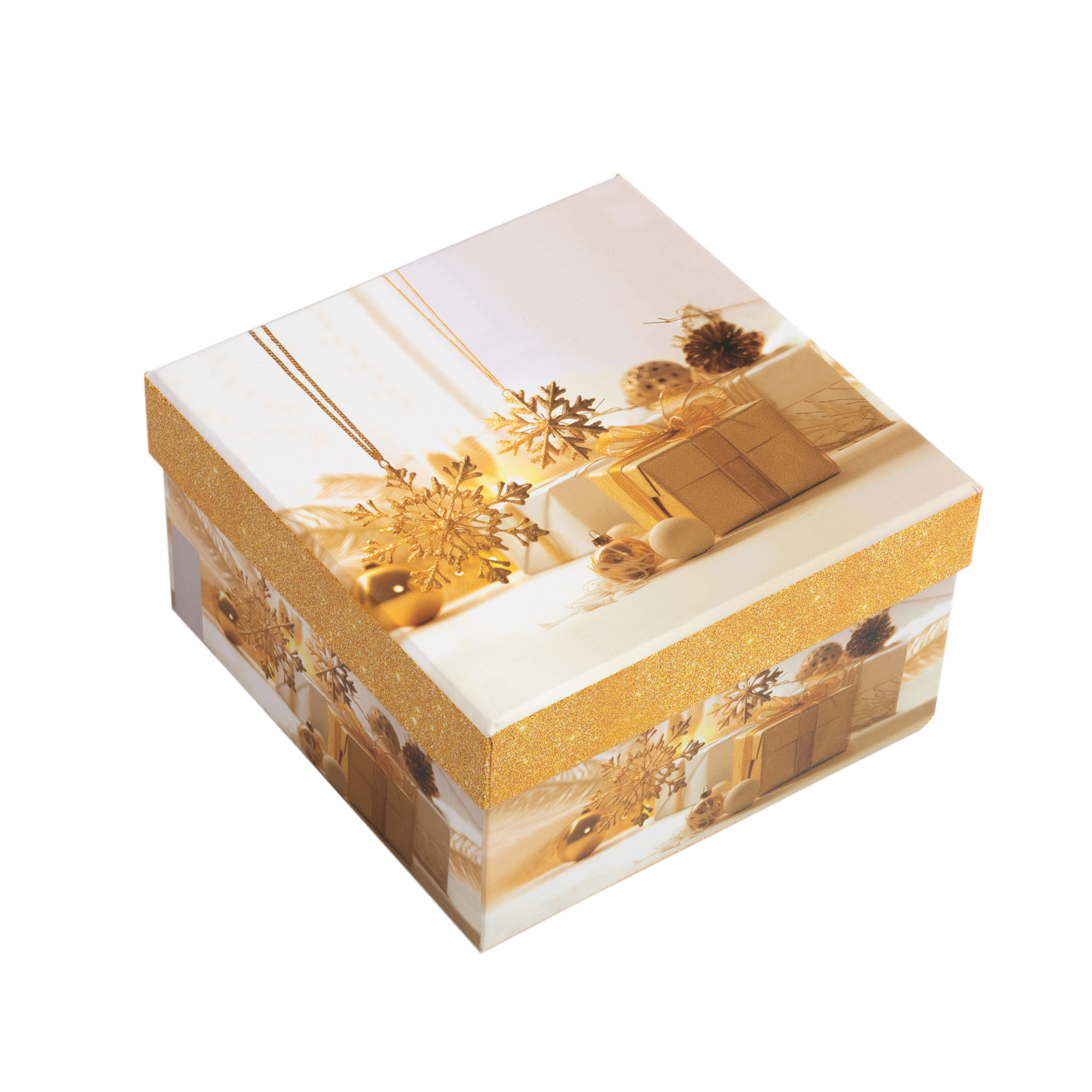 Подарункова коробка квадратна НР 15*15*8,5 см, 430393772