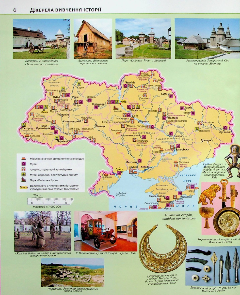Атлас. Історія України 5 кл. НУШ, 7231 8