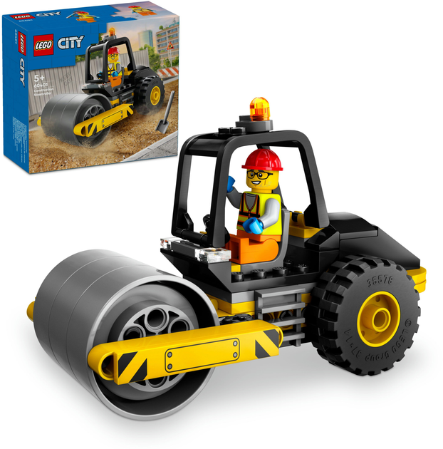 Конструктор Lego City "Будівельний паровий каток", 60401 9