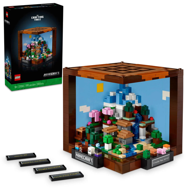 Конструктор Lego Minecraft "Верстак", 21265 1