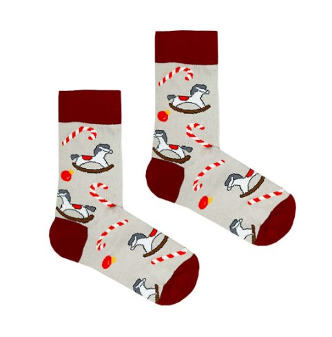 Шкарпетки "Коники",  41-45, DHS056