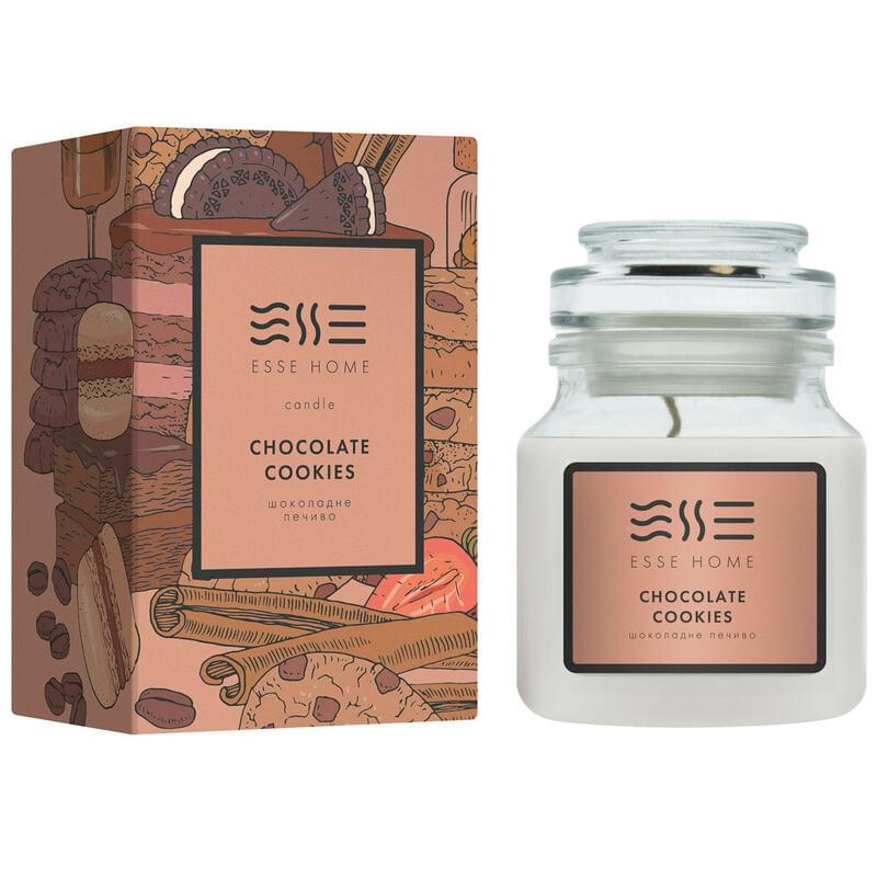 Свічка "Chocolate cookies" 150 гр, ESSE