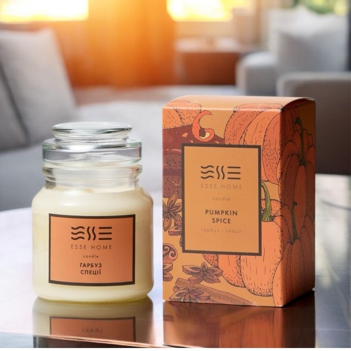Свічка "Pumpkin Spice" 150 гр, ESSE