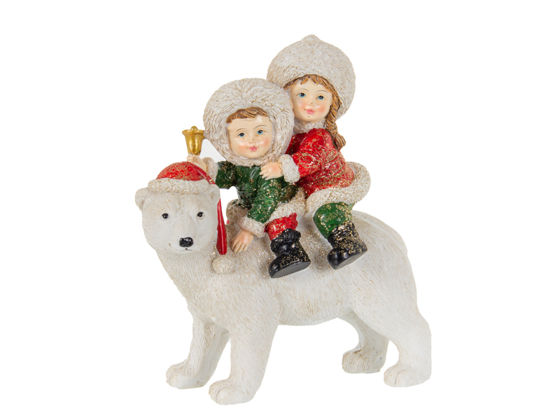 Фигурка декоративная "Северный полюс" 13*15,5 см, 192-293
