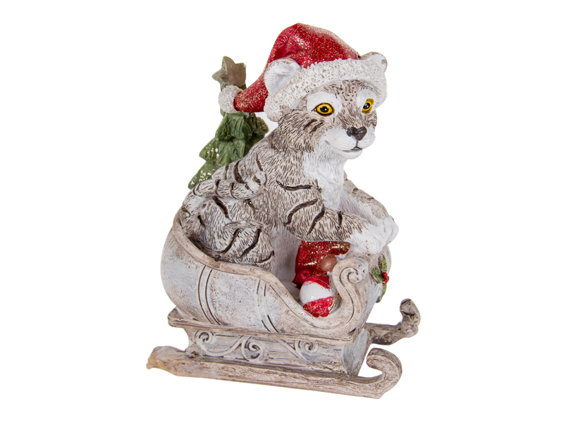 Фигурка декоративная "Тигр" 13,5 см, 192-182