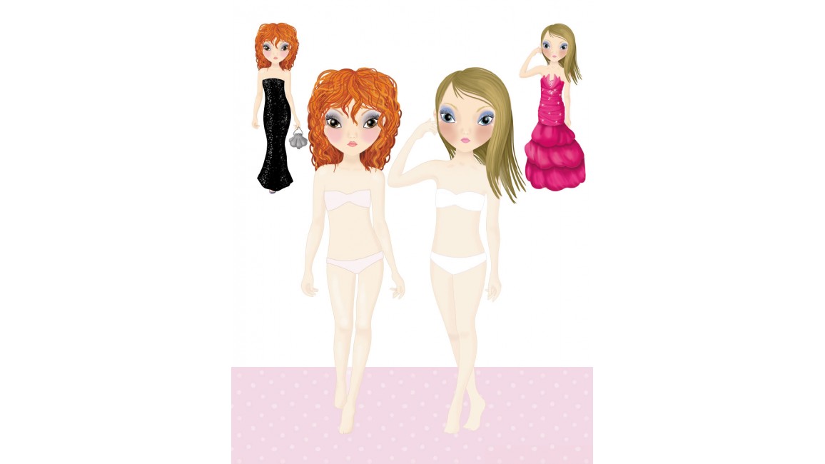 Аплікація "Створи образи. FASHION Evening dress" 5