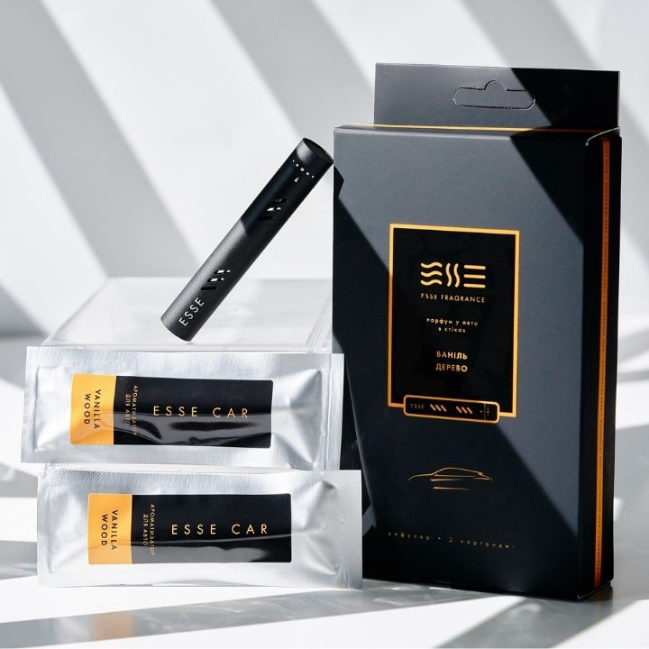 Парфюм в авто "Ванильное дерево", в стиках, ESSE CAR PERFUME