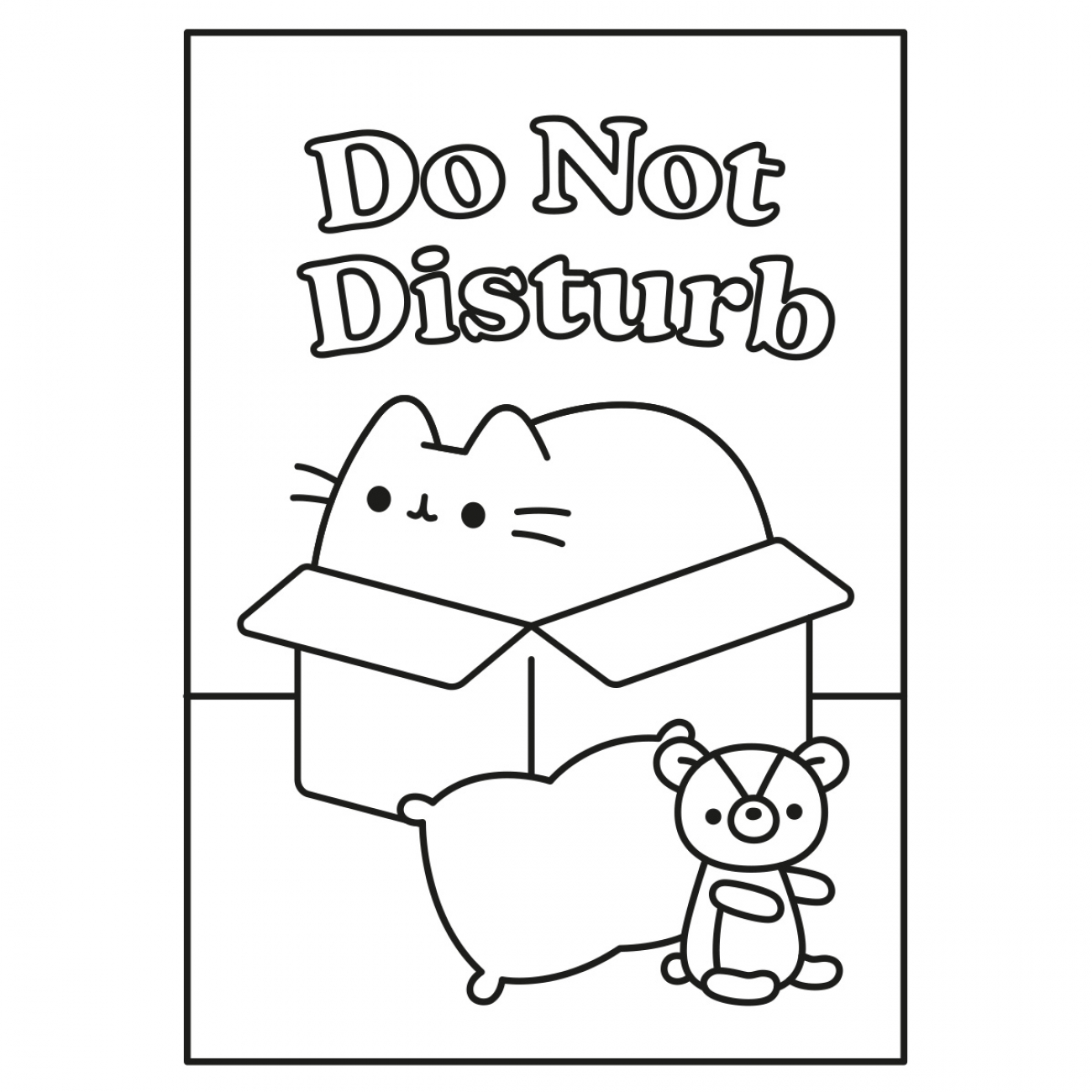 Розмальовка А4 "Pusheen" з наліпками, 8 стор., 743229 Yes 1