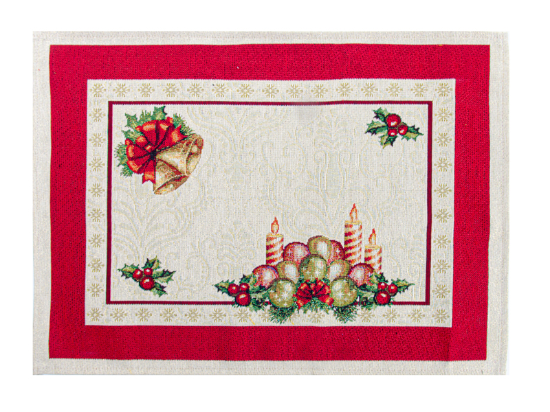 Салфетка гобеленовая "Corona Natale" 35*45 см, 716-156 Lefard