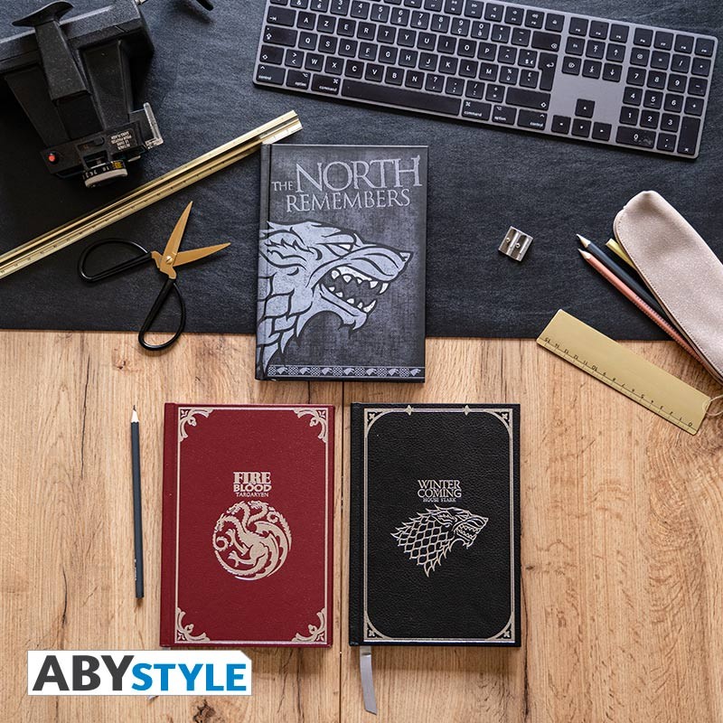 Записна книжка A5 GAME OF THRONES Stark, ABYNOT030 4
