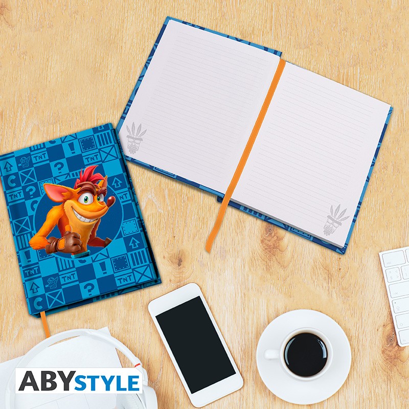 Записная книжка A5 CRASH BANDICOOT Crash and Coco, ABYNOT089 6