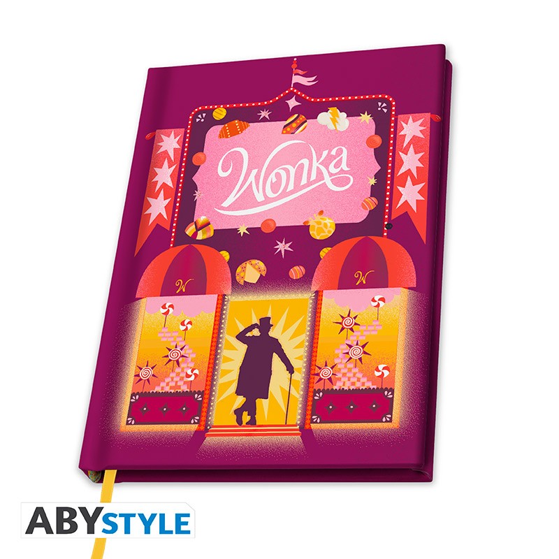Записная книжка A5 WILLY WONKA Dreams, ABYNOT140