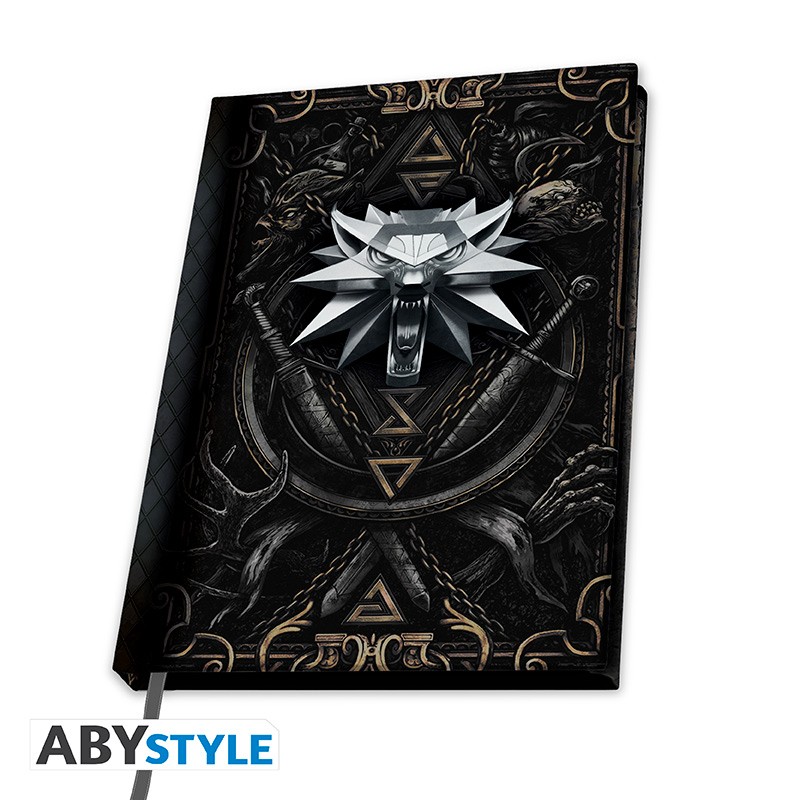 Записна книжка A5 WITCHER Wolf School, ABYNOT127