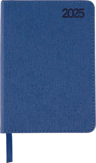 Діловий записник А6 2025, "Escalada", твердий, 352 стор., синій, 252559, Leo Planner