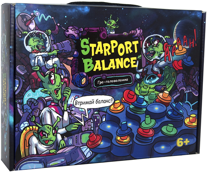 Гра настільна "Starport Balance" (укр) 30409, ТМ "Strateg"