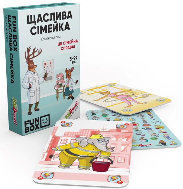 Настольная игра "Счастливая семейка", JoyBand FunBox, FB0004 (у) 1