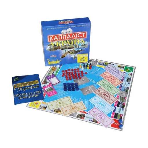 Настольная игра "Капиталист Украина" (у), ТМ "Arial" 1