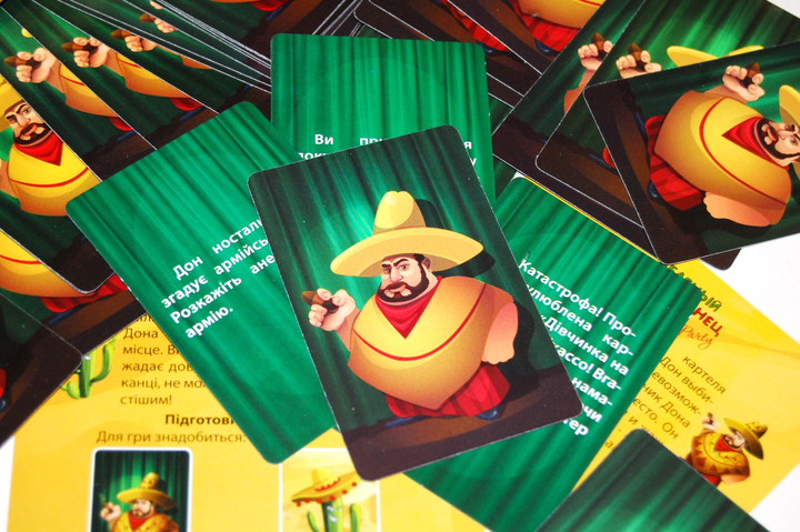 Игра настольная "Зеленый мексиканец", 18+, Bombat Game 1