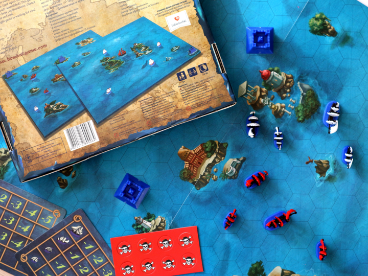 Игра настольная "Морской бой", Bombat Game 1