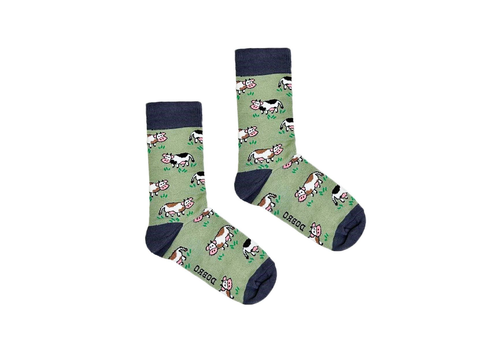 Носки "Коровки" 41-45, DHS078