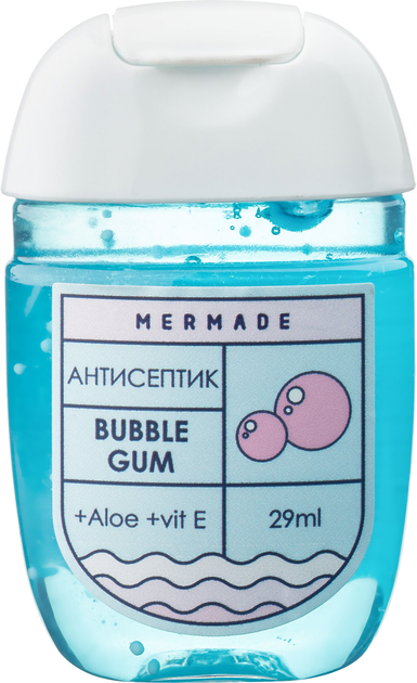 Антисептик для рук "Bubble Gum" 29 мл, MR0013, Mermade