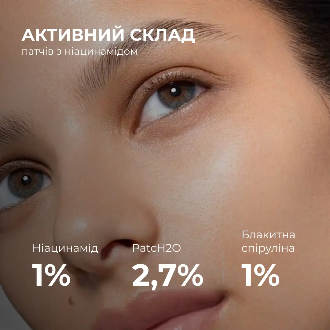 Мультифункциональные патчи с ниацинамидом Hillary Niacinamide Multi Eye Patches, HI-08-867 12