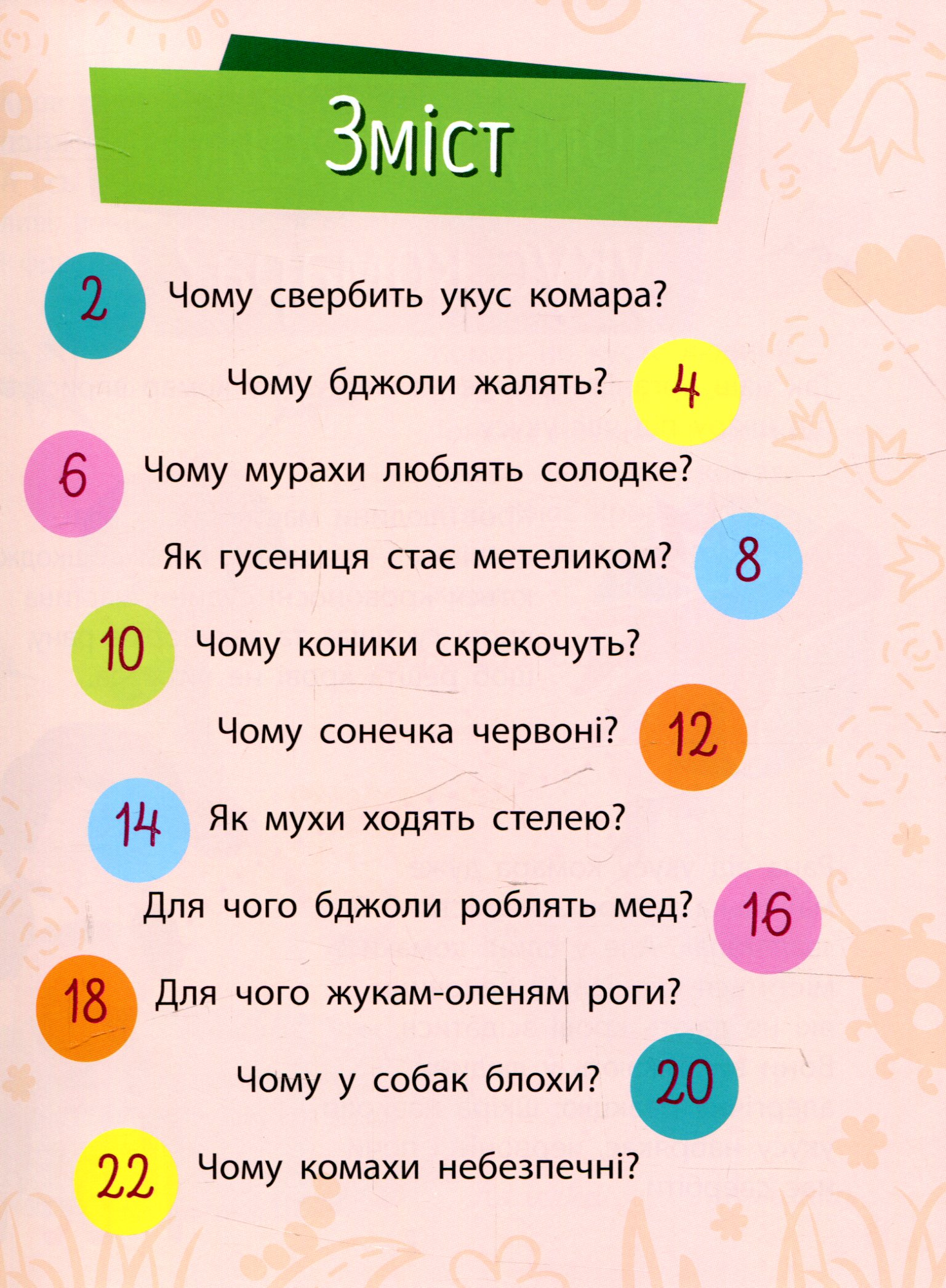 Книга "Чомусики. Комахи. Булгакова Г." (у) (7872) 2