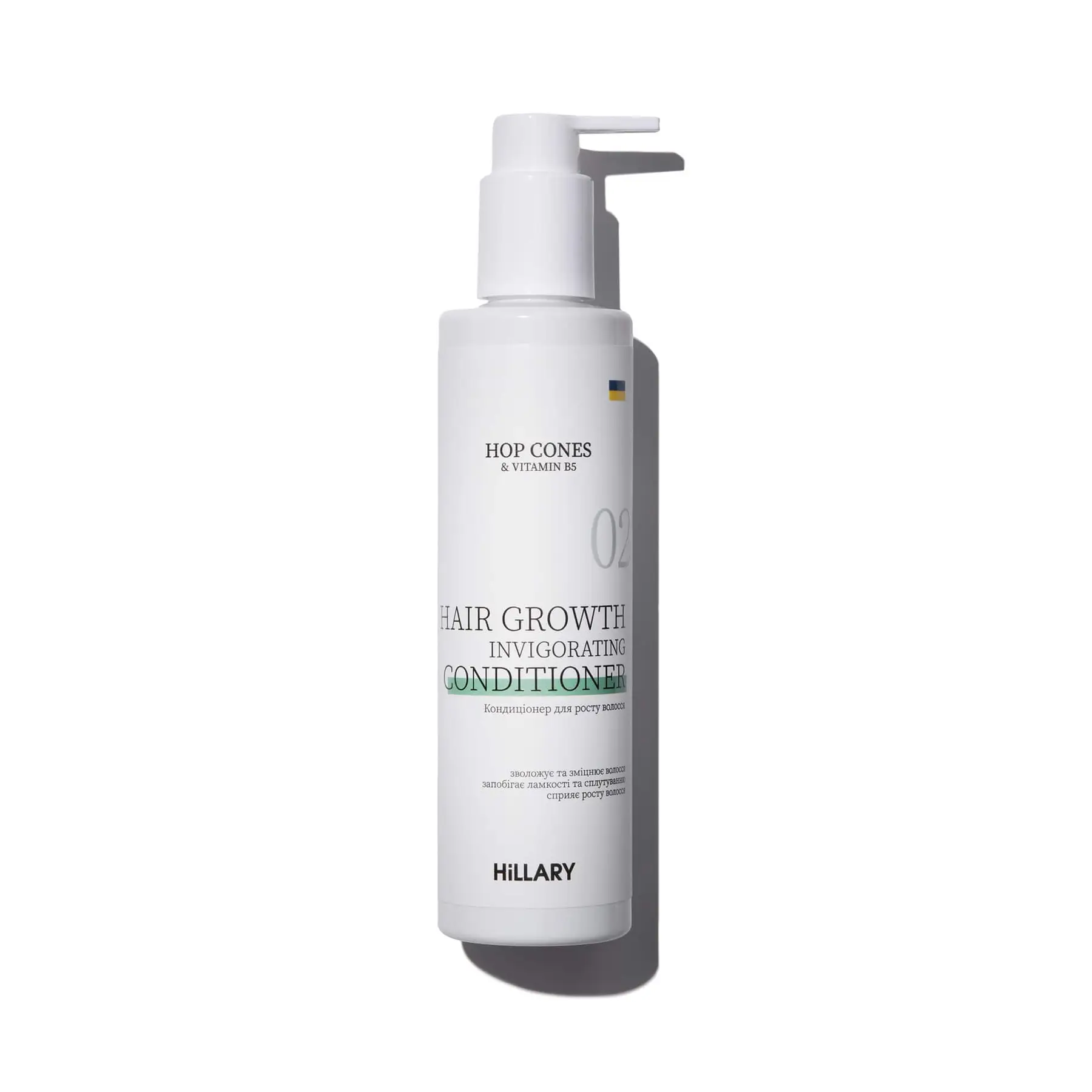 Кондиціонер для росту волосся Hillary Hop Cones & B5 Hair Growth Invigorating, 250 мл, HI-07-445