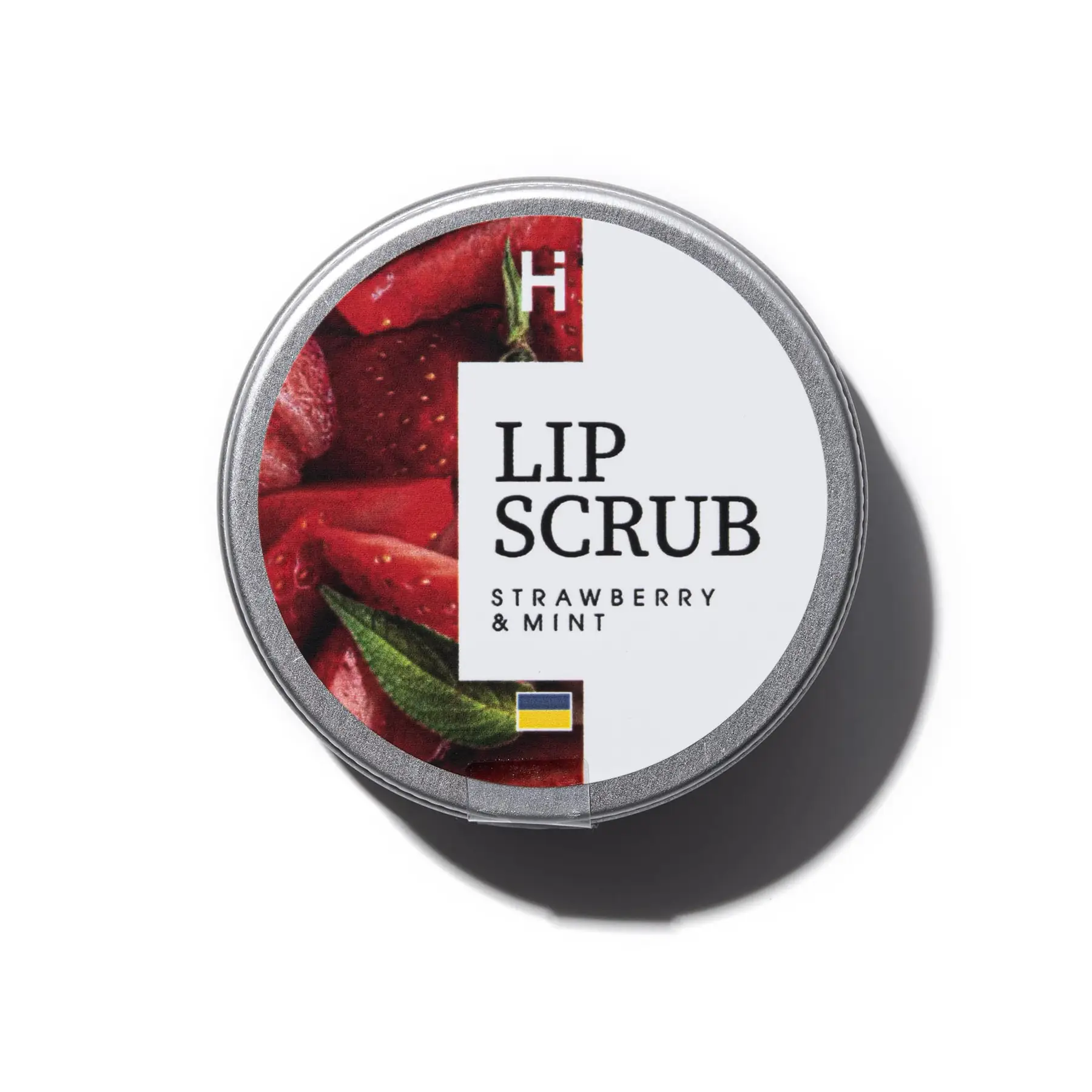 Скраб для губ Клубника Мята HILLARY Lip Scrub Strawberry Mint, 30 г, HI-05-095