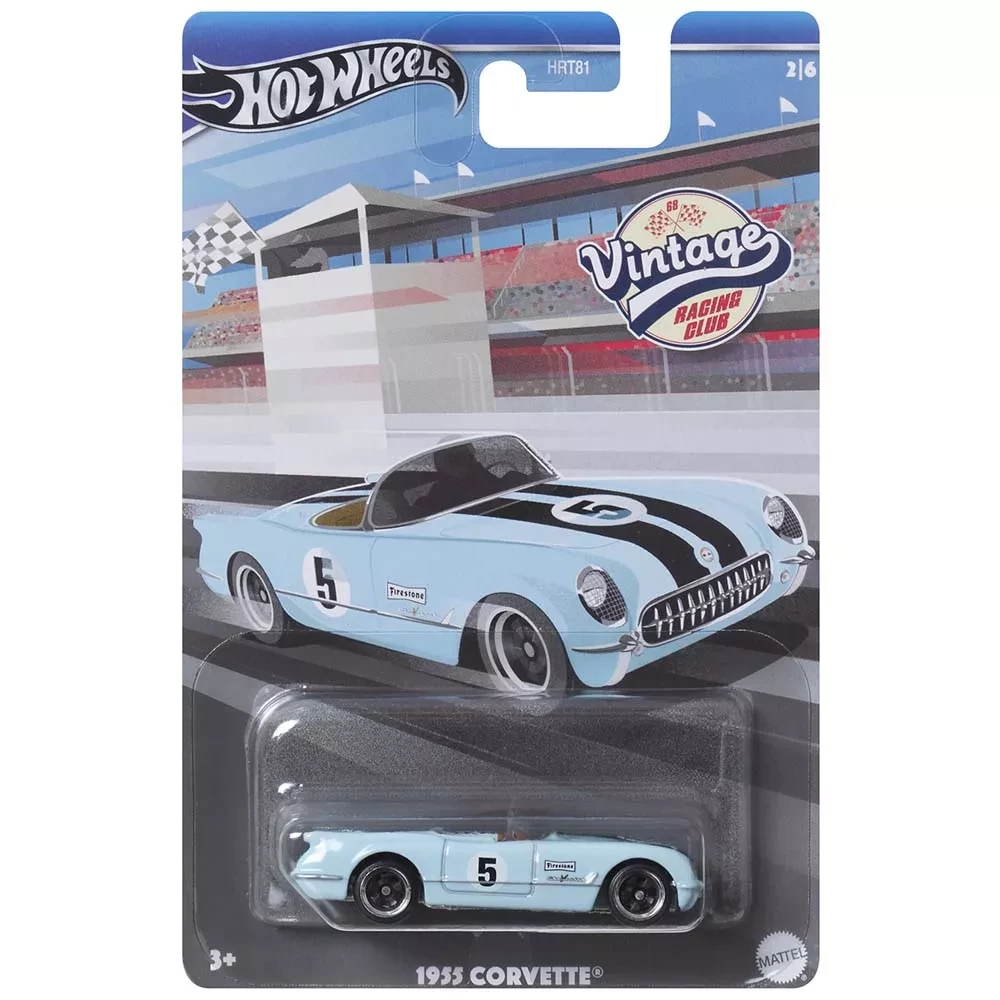 Тематична машинка "Вінтажні перегонові" Hot Wheels, в асортименті, HRT81 2