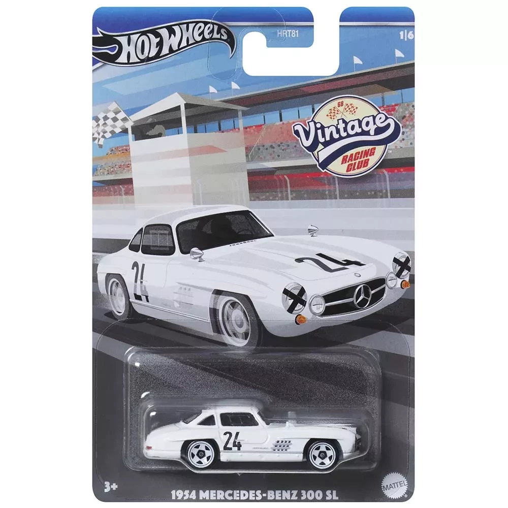 Тематична машинка "Вінтажні перегонові" Hot Wheels, в асортименті, HRT81 4