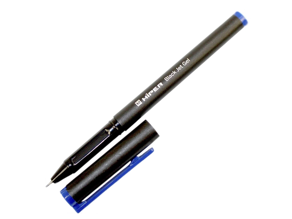 Ручка гелевая Hiper Black Jet GEL HG-155 1.0mm синяя