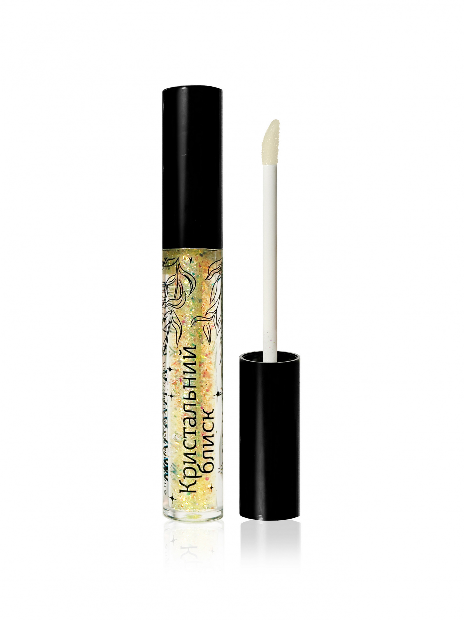Блиск для губ Кристальний 4 г, 101 Сонячний промінь, Colour Intense x Mavka