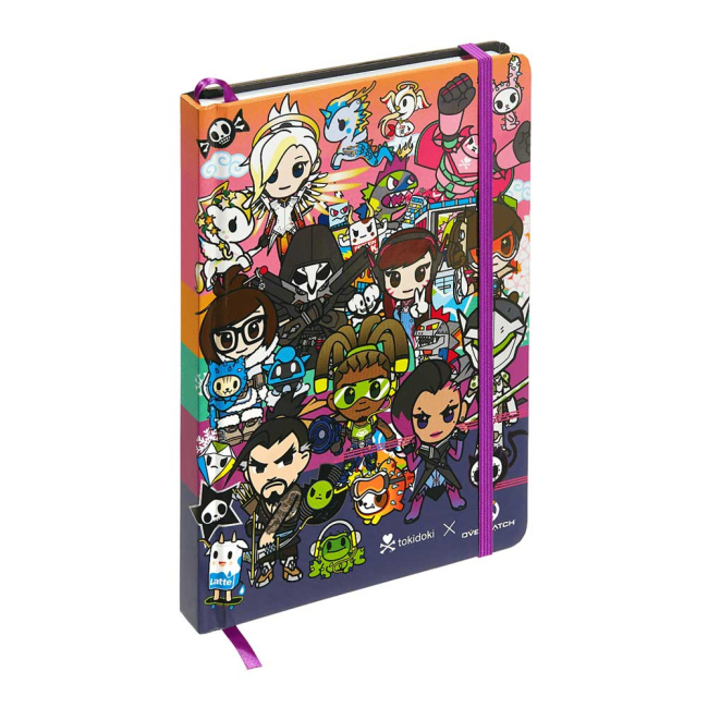 Записна книжка tokidoki x Overwatch Heroes Group Notebook, B62873