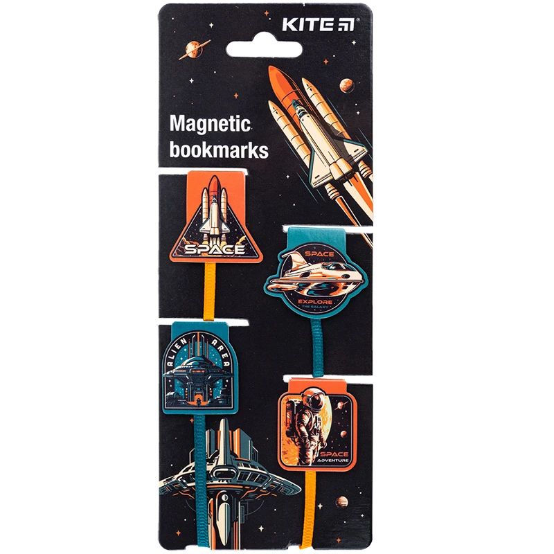 Набір магнітних закладок-лясе Space, K24-497