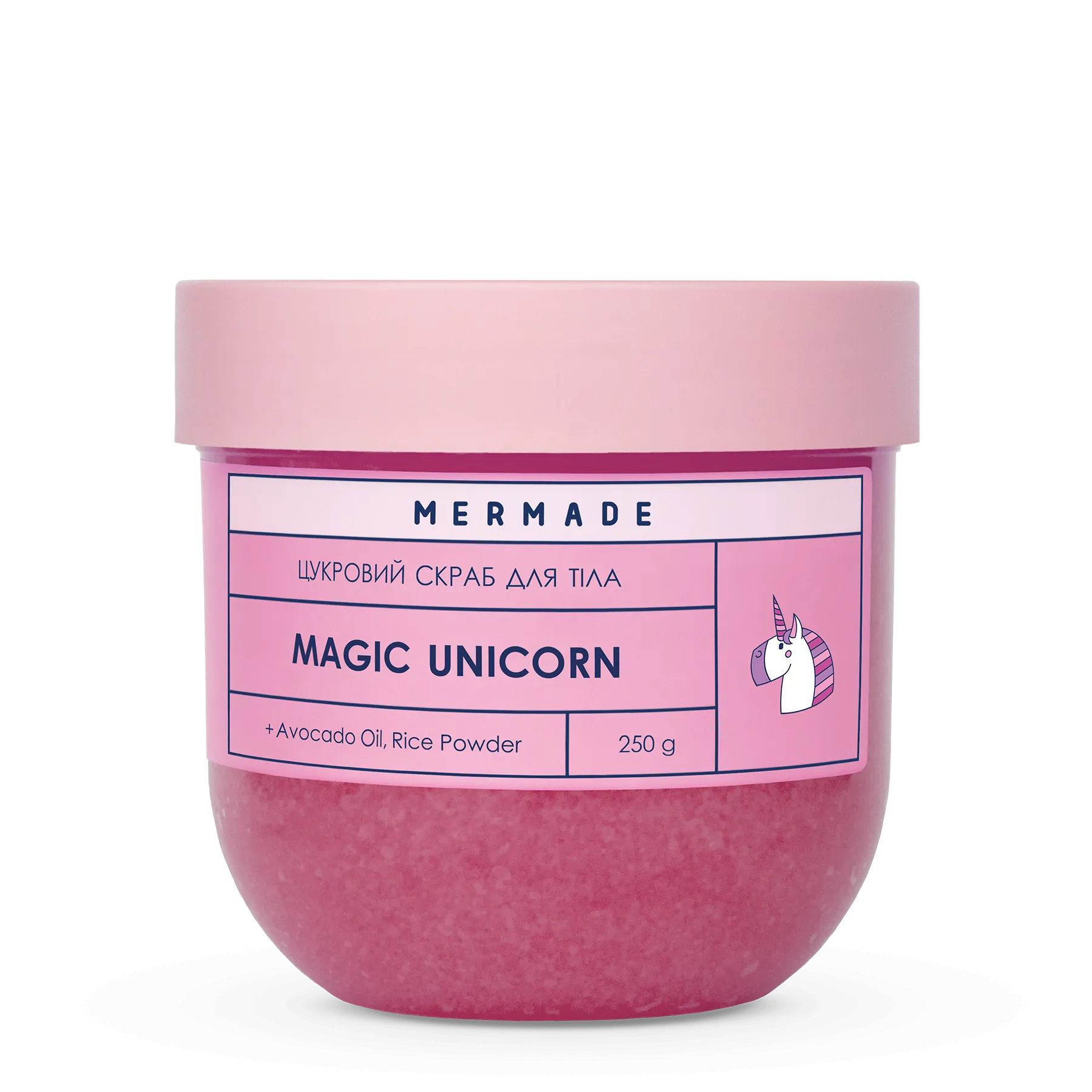 Цукровий скраб для тіла MERMADE Magic Unicorn, 250 г, MRSS0003
