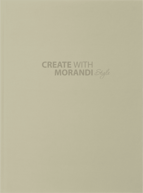 Книжка записна Morandi style, А5, 80 арк., кліт., офсет, оливкова, BM.2411-36