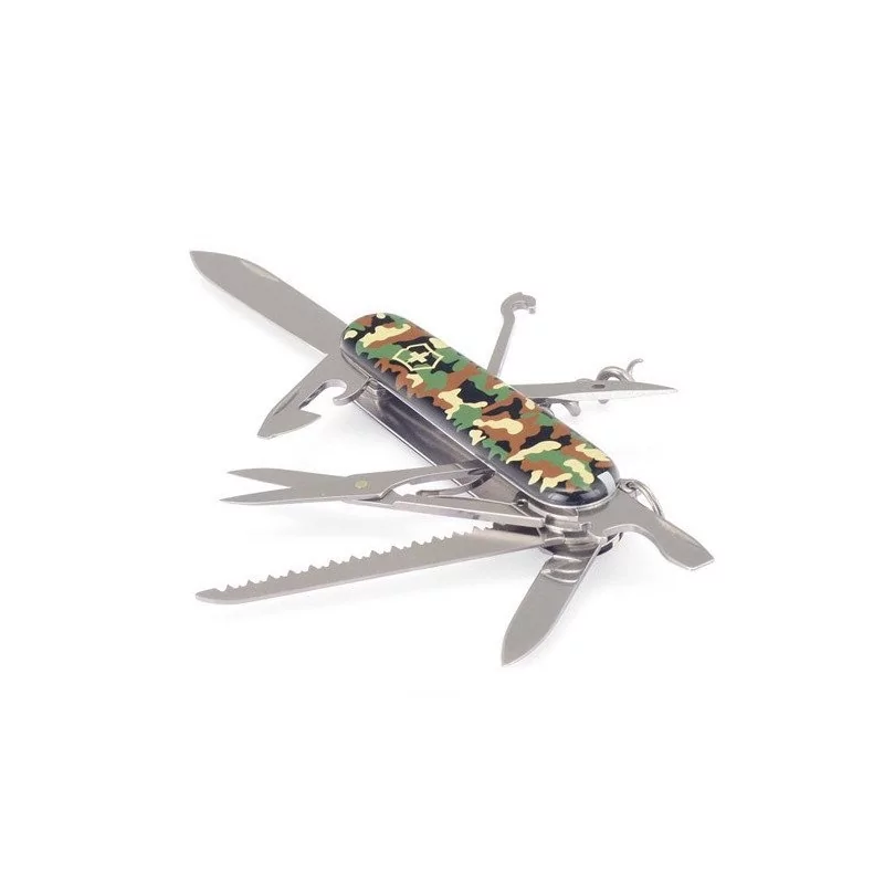 Ніж Huntsman, 91мм/15предм/камуфляж/штоп/ножн/пила/крюк Vx13713.94 2