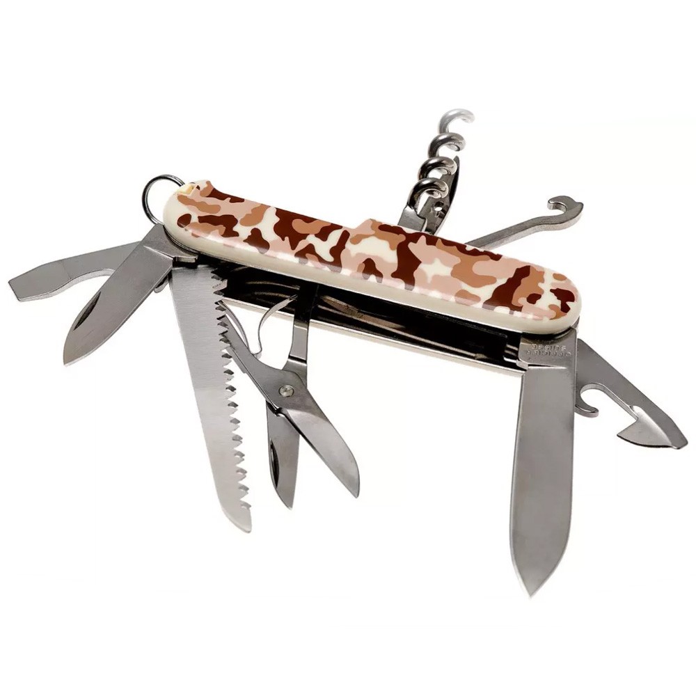 Ніж Huntsman, 91мм/15предм/беж.камуфляж Vx13713.941 2