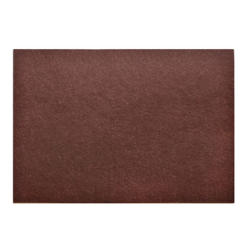 Фетр жорсткий темно коричневий, 21*30см, 741848