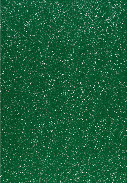 Фетр м`який з гліт., зелений, 21*30см, 741814