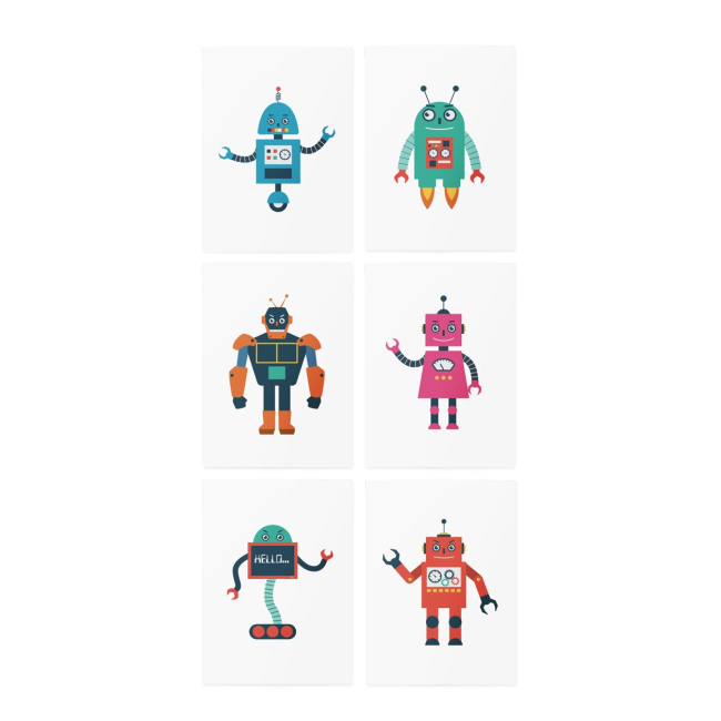 Временные тату "Robots", TATTon.me